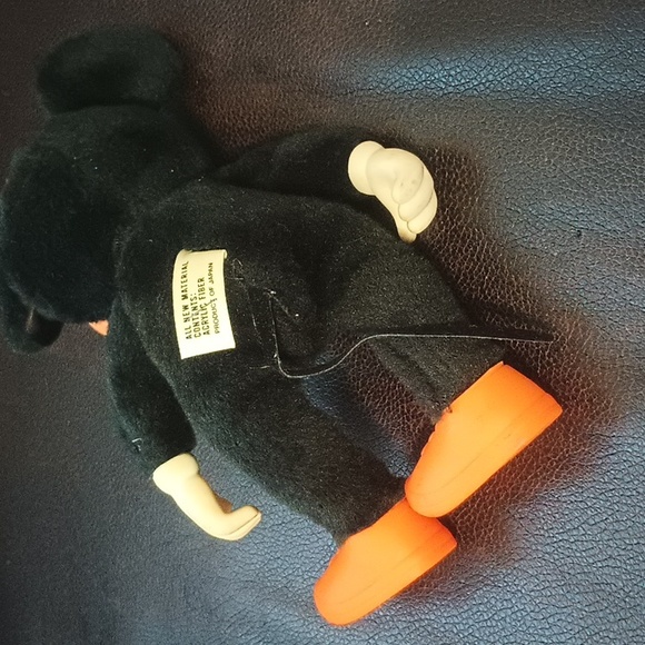 Disneyland Mickey Mouse Walt Disney World Black Plush 9" - Picture 8 of 9